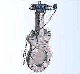 鏈輪刀型(xíng)閘閥