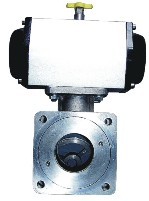 氣動方(fang)球閥